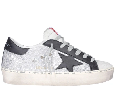 Shop Golden Goose Deluxe Brand Hi Star Sneakers In Silver