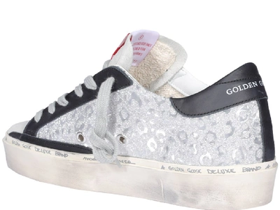 Shop Golden Goose Deluxe Brand Hi Star Sneakers In Silver