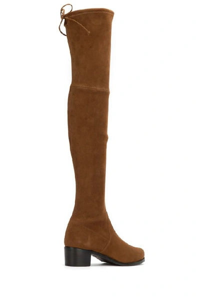 Shop Stuart Weitzman Midland Over The Knee Boots In Brown