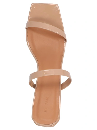 Shop By Far Tanya Mules In Beige