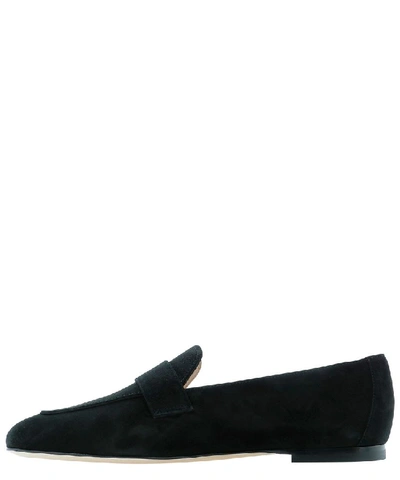 Shop Stuart Weitzman Payson Loafers In Black