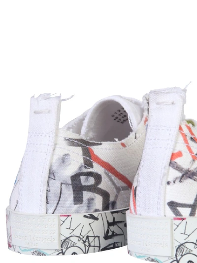 Shop Maison Margiela Patchwork Sneakers In Multi