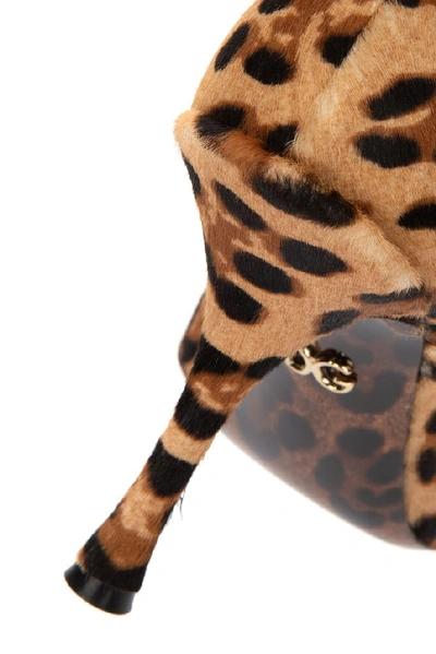 Shop Dolce & Gabbana Leopard Ankle Boots In Multi