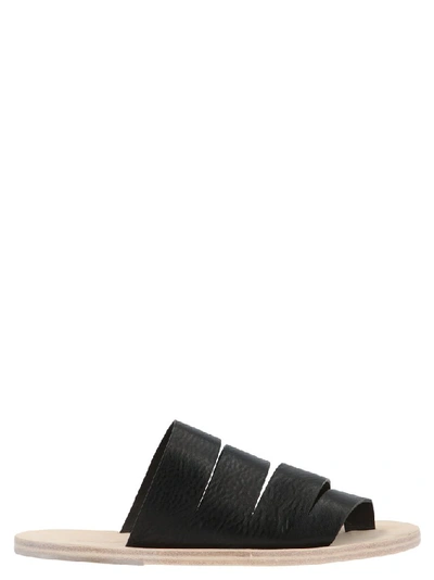 Shop Marsèll Sandellone Strapped Sandals In Black