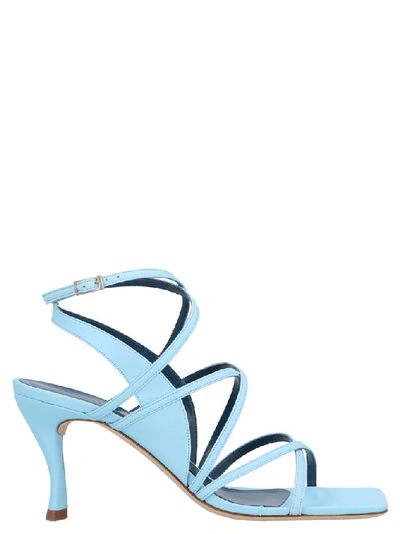 Shop By Far Christina Sandals In Blue