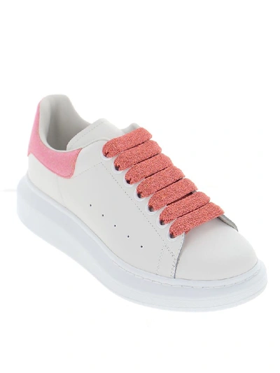 Shop Alexander Mcqueen Oversize Sneakers In White