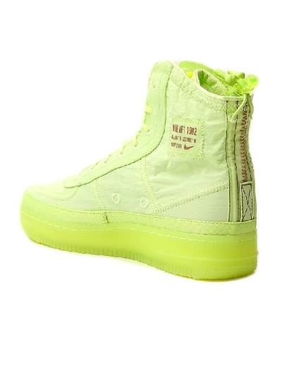 Shop Nike Air Force 1 Shell Sneakers In Yellow