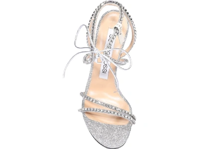 Shop Sergio Rossi Heeled Sandals In Silver