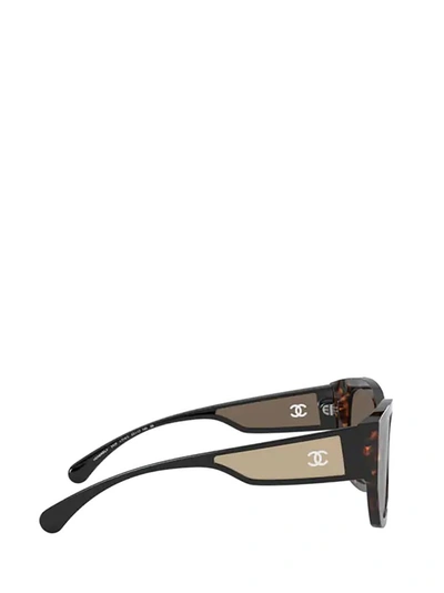 Pre-owned Chanel Square Frame Sunglasses In Multi