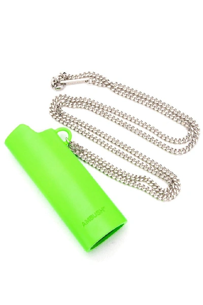 Shop Ambush Lighter Pendant Necklace In Multi