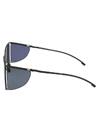 Shop Mykita X Helmut Lang 002 Sunglasses In Black