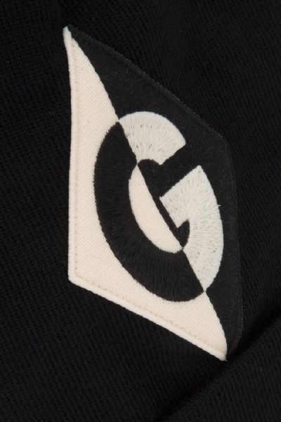 Shop Gucci G Rhombus Knit Beanie In Black