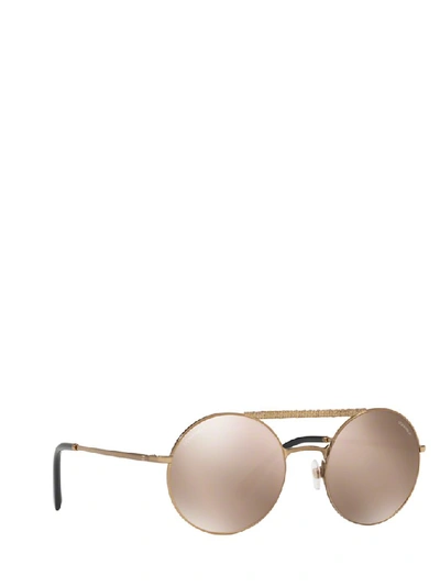 Pre-owned Chanel Round Frame Aviator Sunglasses In Multi