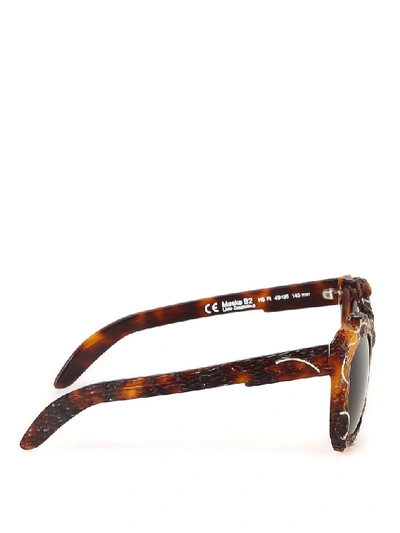 Shop Kuboraum B2 Sunglasses In Brown