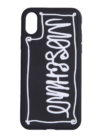 Shop Moschino Logo Iphone X/xs Case In Black
