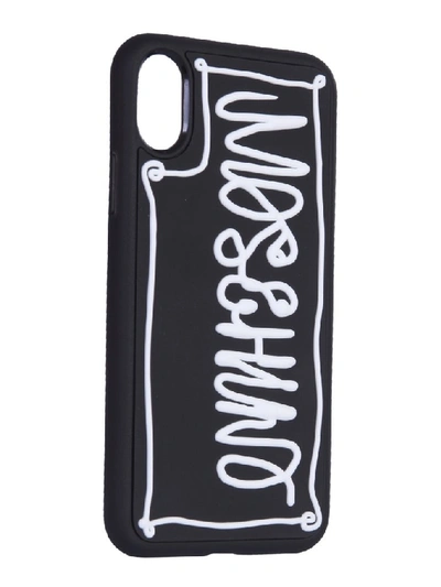 Shop Moschino Logo Iphone X/xs Case In Black