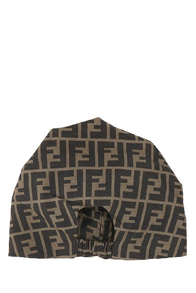 Shop Fendi Ff Monogram Hat In Multi