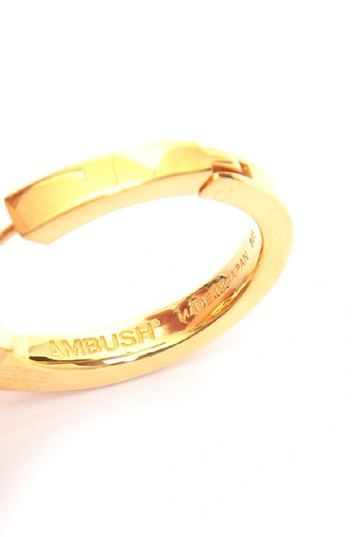 Shop Ambush Heart Solitaire Earrings In Gold