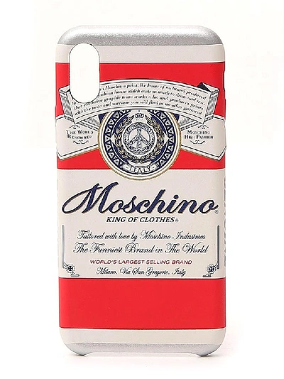 Shop Moschino King Of Clothes Iphone Xs/x Case In Multi