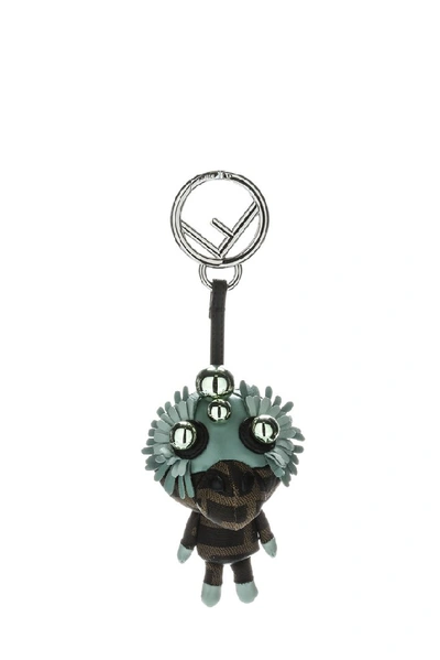 Shop Fendi Space Monkey Bag Charm In Green