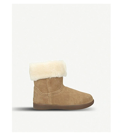 Shop Ugg Jorie Ii Suede And Sheepskin Boots 2-7 Years