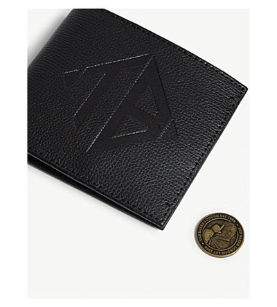 Shop Ted Baker Meoe Leather Wallet In Navy