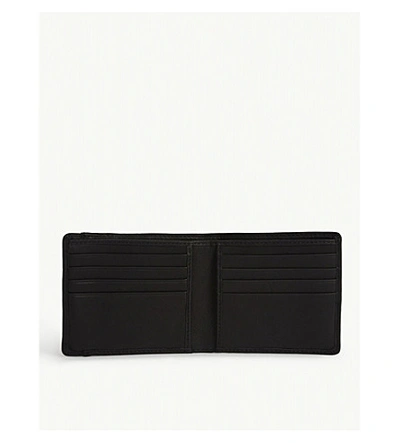 Shop Allsaints Black Havoc Leather Wallet