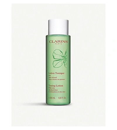 Shop Clarins Toning Lotion With Iris 200ml