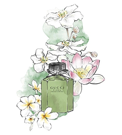 Shop Gucci Ladies Flora Emerald Gardenia Eau De Toilette, Size: