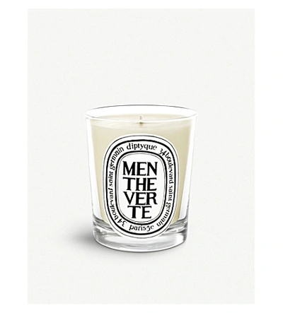 Shop Diptyque Menthe Verte Scented Candle