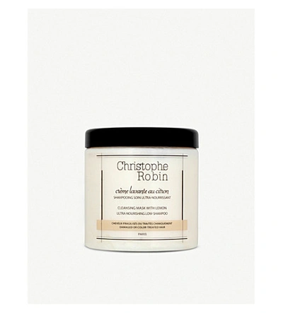 Shop Christophe Robin Cleansing Mask With Lemon 250ml