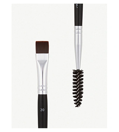 Shop Anastasia Beverly Hills Duo Brush #20 Eyebrow Brush