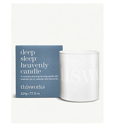 Shop This Works Deep Sleep Heavenly Scented Candle 220g