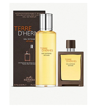 Shop Hermes Terre D'hermès Eau Intense Vétiver Gift Set