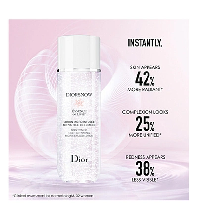Shop Dior Essence Of Light Brightening Micro-infused Lotion In Na