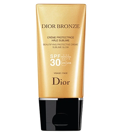 Shop Dior Beautifying Protective Creme Sublime Glow Spf 30