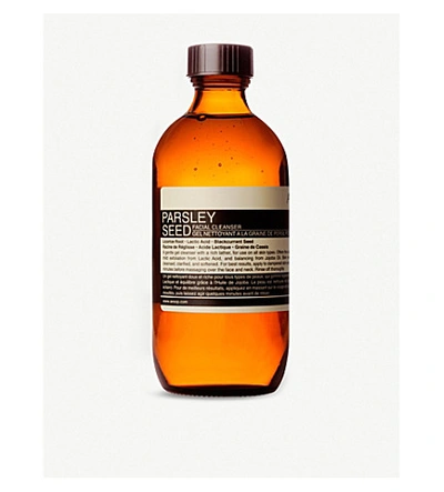 Aesop Parsley Seed Facial Cleanser, 200ml In Nero
