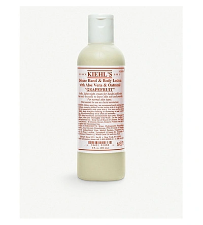 Shop Kiehl's Since 1851 Grapefruit Deluxe Hand And Body Lotion With Aloe Vera And Oatmeal 250ml
