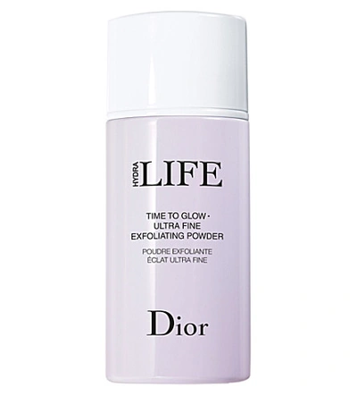 Shop Dior Time To Glow Ultra Fine Exfoliating Powder 40g
