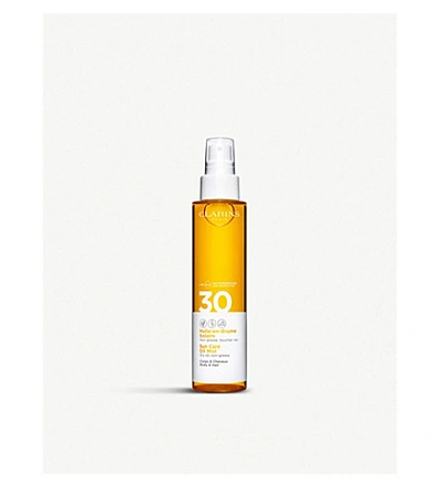 Shop Clarins Sun Care Oil Mist For Body And Hair Spf 30 150ml