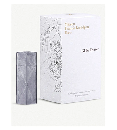 Maison Francis Kurkdjian Globe Trotter Luxury Travel Spray Case - Zinc Edition
