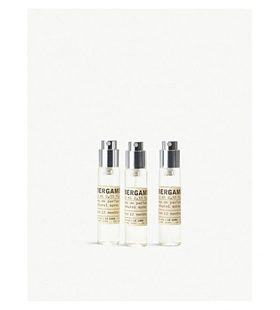 Shop Le Labo Bergamote 22 Eau De Parfum Travel Refill Set 3 X 10ml