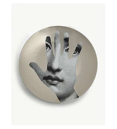 Shop Fornasetti T & V Porcelain Wall Plate 26cm