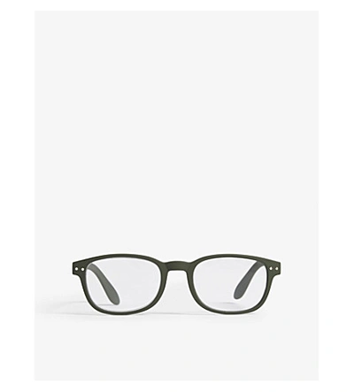 Izipizi Womens Letmesee Rectangle-frame Reading Glasses +1.00