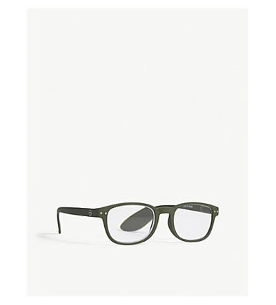 Izipizi Womens Letmesee #b Rectangle-frame Reading Glasses +3.0