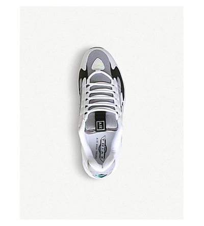 Shop Nike Air Max Triax 96 Leather And Mesh Trainers In White Particle Grey Blac