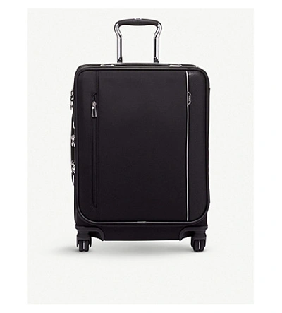 Shop Tumi Continental Dual Access Four-wheel Suitcase 56cm In Navy