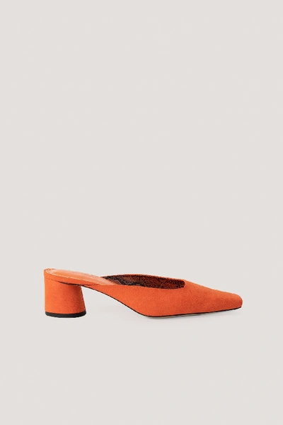 Shop Na-kd Ballerina Mules - Orange