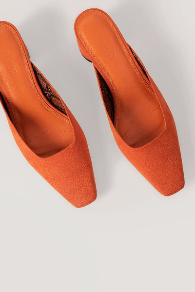 Shop Na-kd Ballerina Mules - Orange