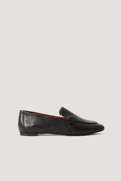 Shop Na-kd Basic Leather Loafers - Black